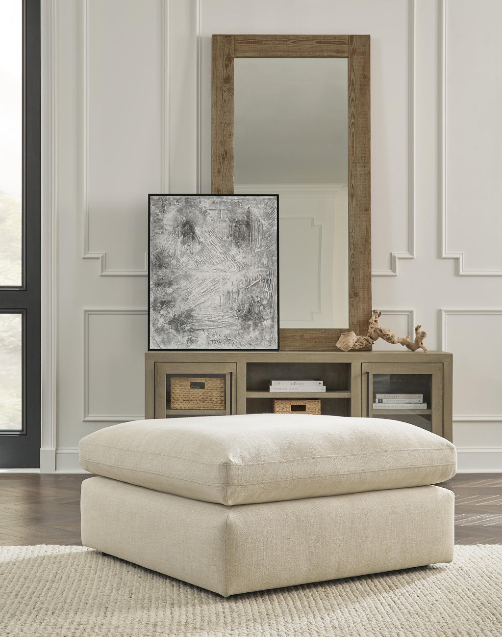 Elyza Oversized Accent Ottoman