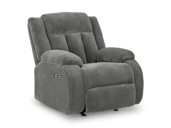 Observation Power Recliner (Black/Gray)