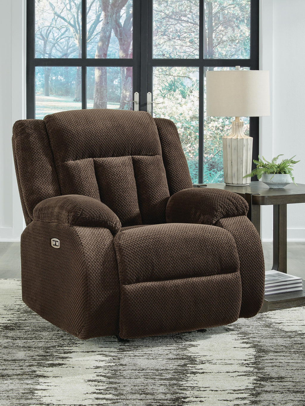 Observation Power Recliner (Chocolate)