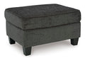 Erinslane Ottoman (Black/Gray)