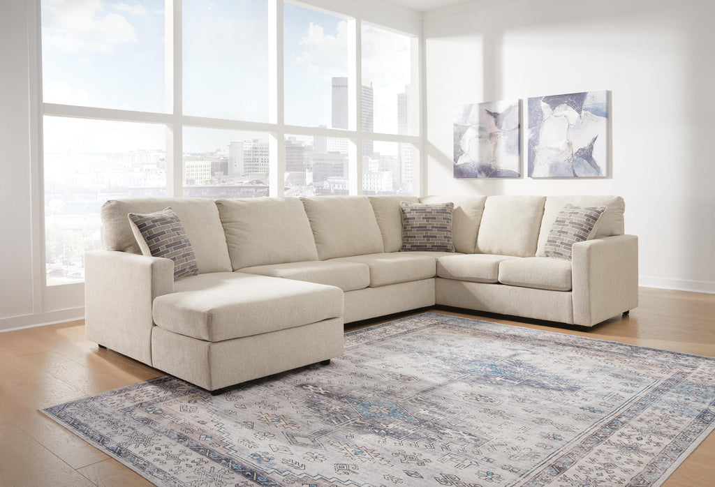 Edenfield 3-Piece Sectional with Chaise