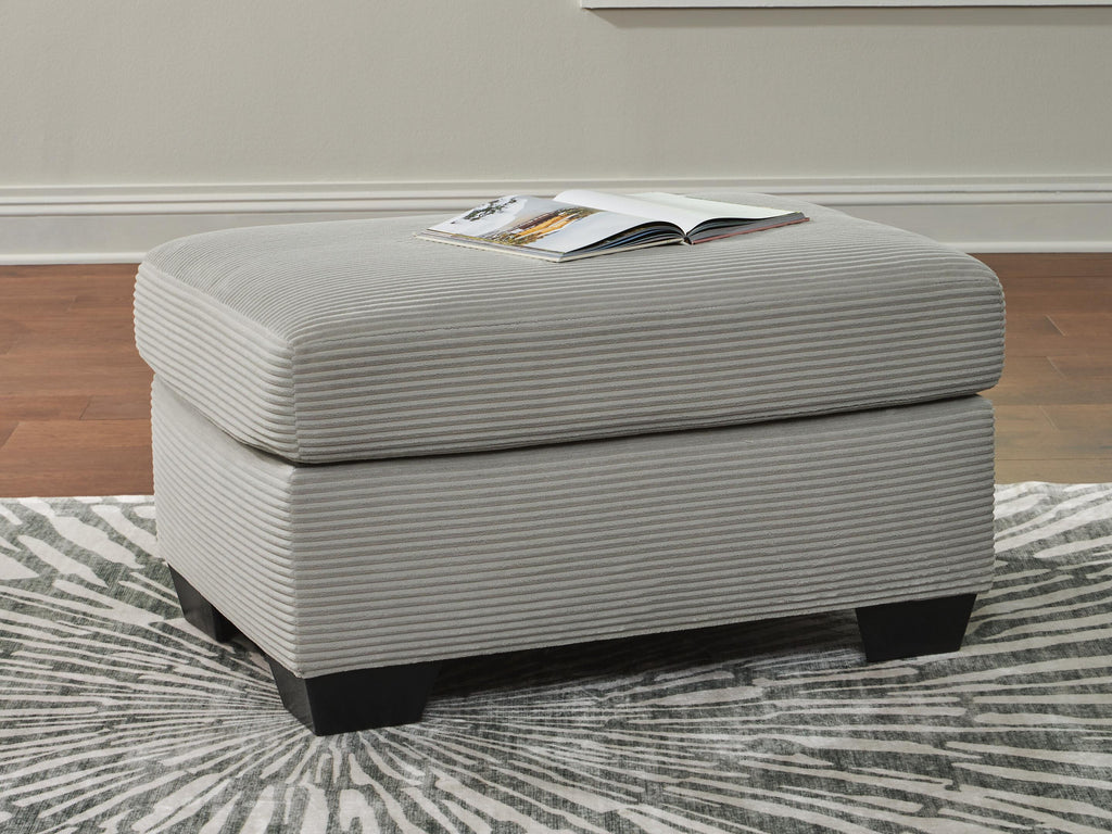 Greenbriar Ottoman (Smoke)