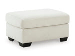 Greenbriar Ottoman (White)