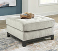 Maxon Place Oversized Accent Ottoman (Stone)