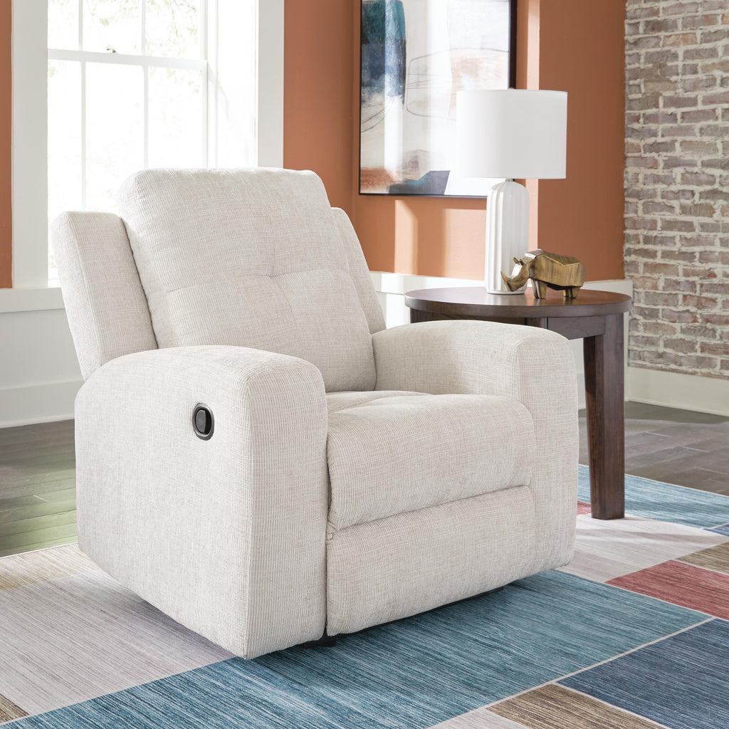 Danum Recliner (White)