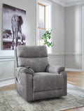 Next-Gen Durapella Power Lift Recliner (Black/Gray)