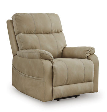 Next-Gen Durapella Power Lift Recliner (Brown/Beige)