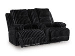 Rhines Falls Power Reclining Loveseat with Console