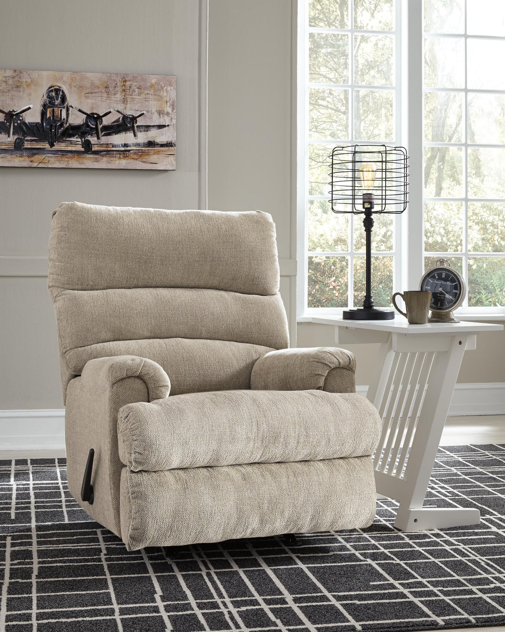 Man Fort Recliner (Brown/Beige)