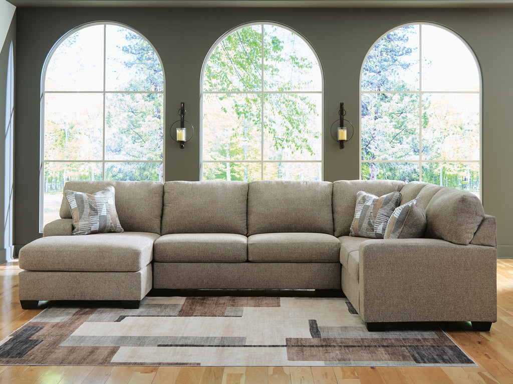 Newellen 3-Piece Sectional with Chaise