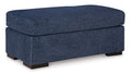 Evansley Ottoman (Blue)