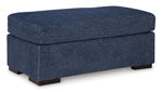 Evansley Ottoman (Blue)