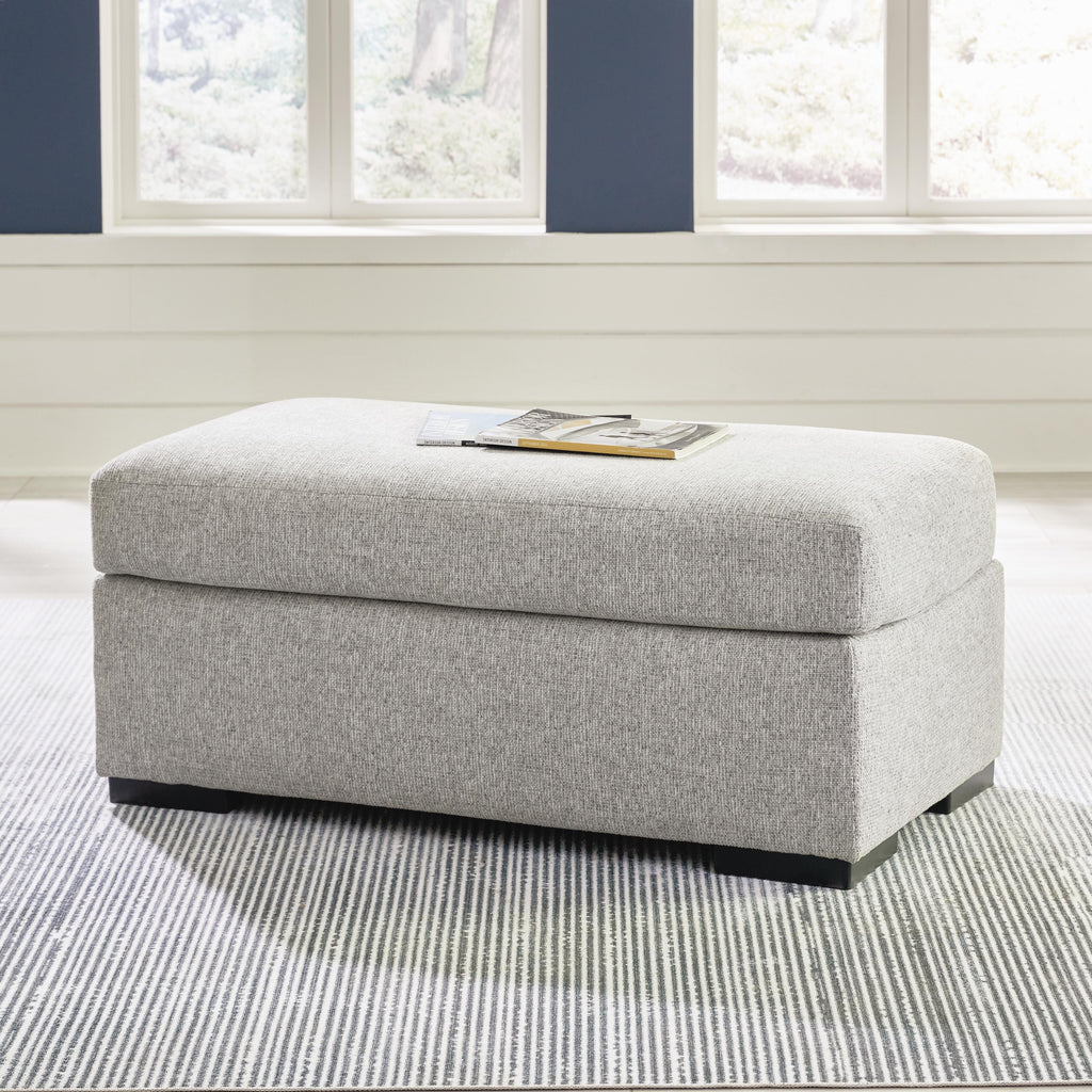 Evansley Ottoman (Pewter)