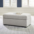Evansley Ottoman (Pewter)