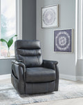 Strawbill Power Lift Recliner (Blue)