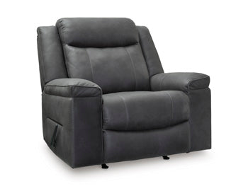 Status Check Recliner (Black/Gray)