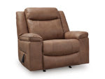 Status Check Recliner (Brown/Beige)