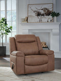 Status Check Recliner (Brown/Beige)