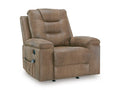 Stockworth Recliner (Brown/Beige)