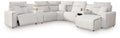 Modmax II 7-Piece Power Reclining Sectional with Chaise and Audio Console