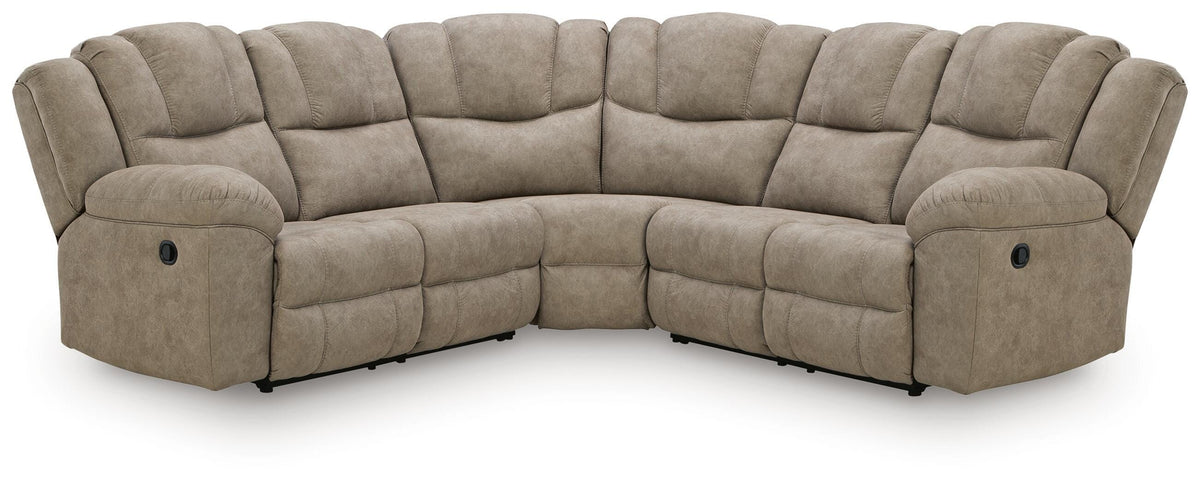 Pearce-Pike 3-Piece Reclining Sectional
