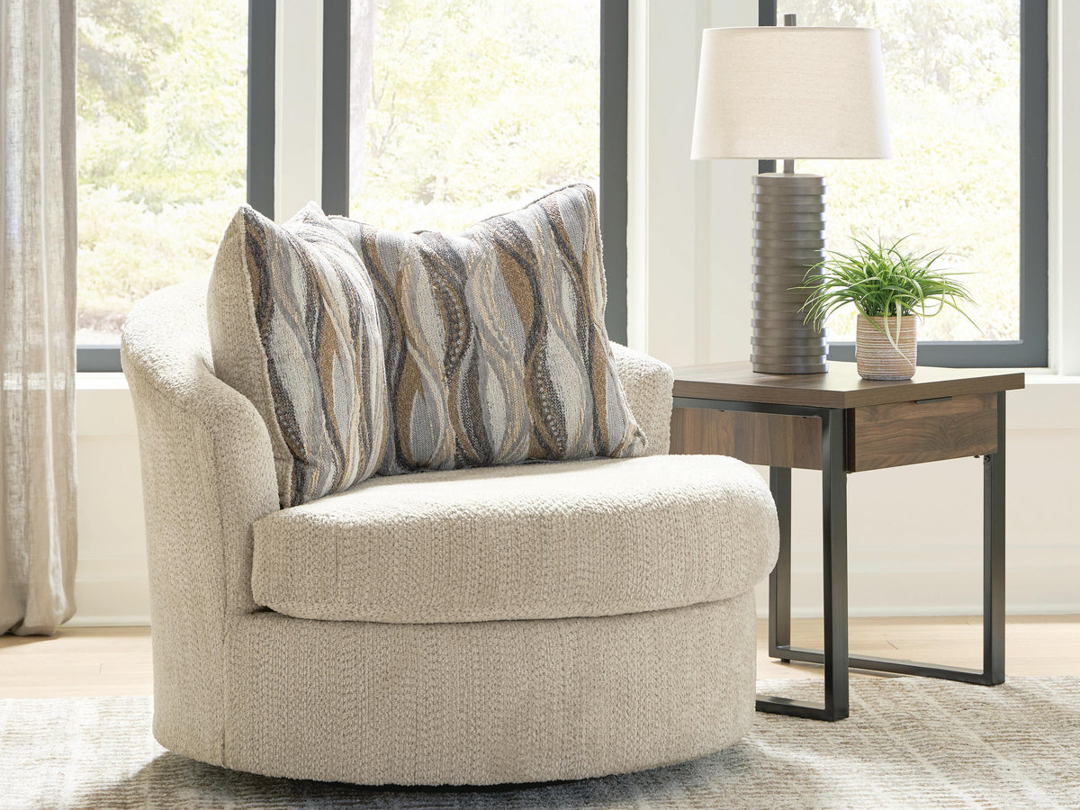 Lofwood Swivel Accent Chair