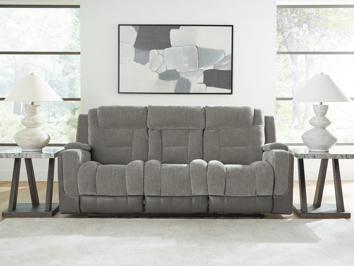 Mixed Motion Power Reclining Sofa