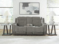 Mixed Motion Power Reclining Loveseat with Console