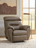 Elksworth Recliner (Brown/Beige)