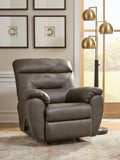 Elksworth Recliner (Black/Gray)