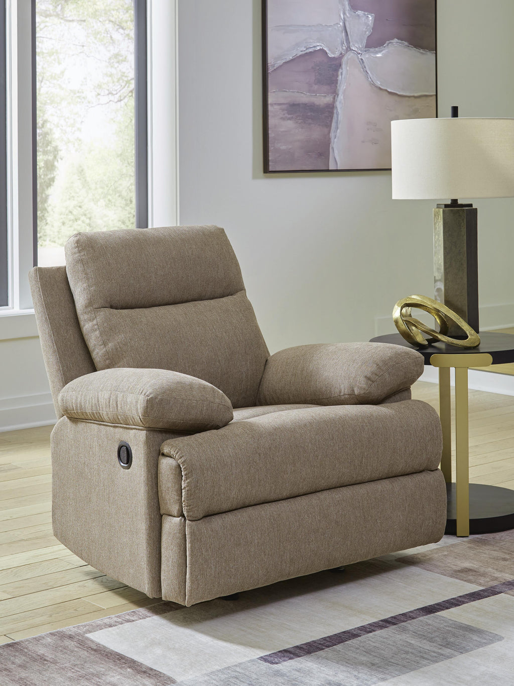 Side-Swipe Recliner (Mocha)