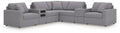 Modmax 7-Piece Balanced Sectional with Audio and Storage Consoles