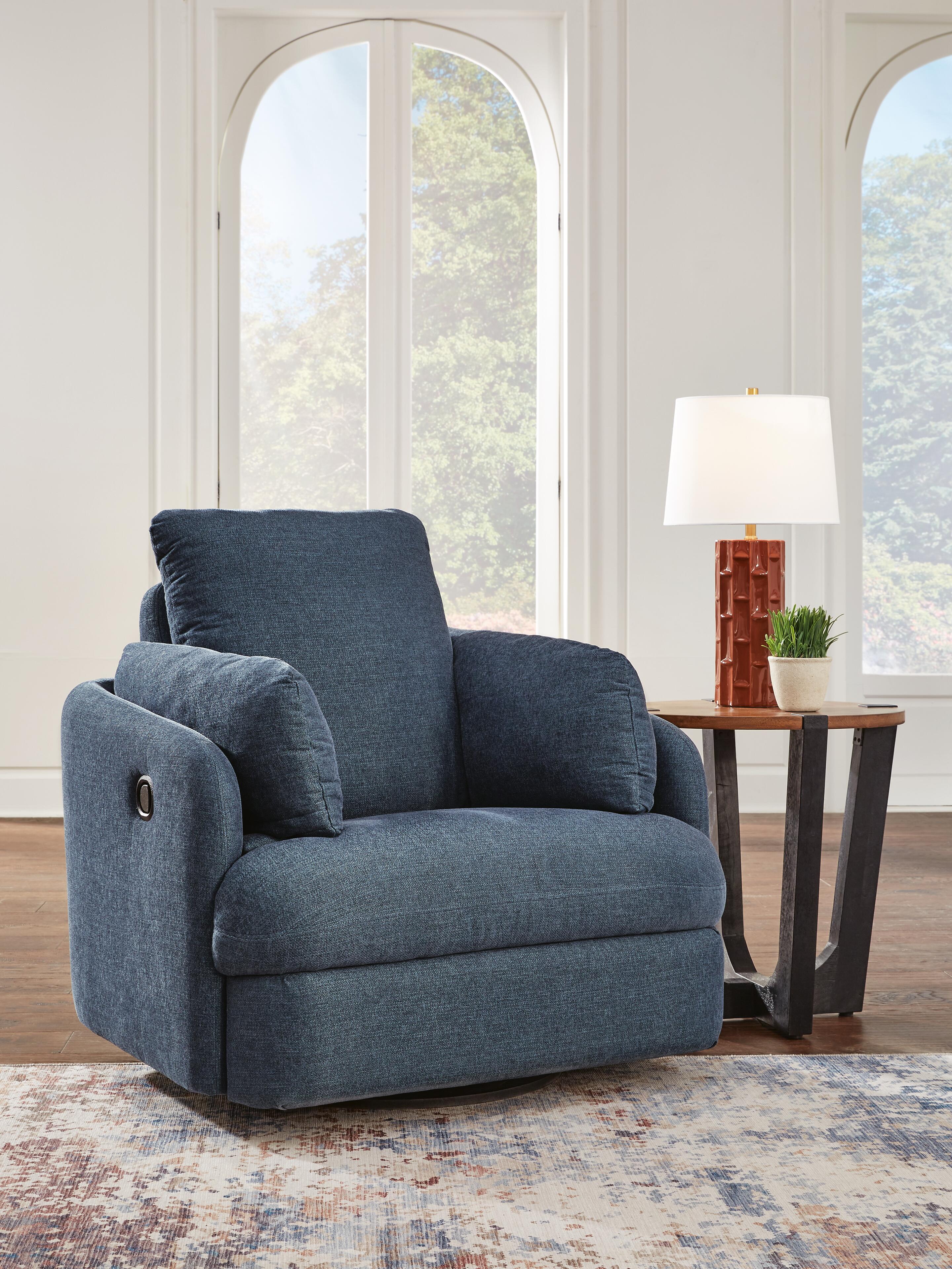 Modmax Swivel Glider Recliner (Orange)