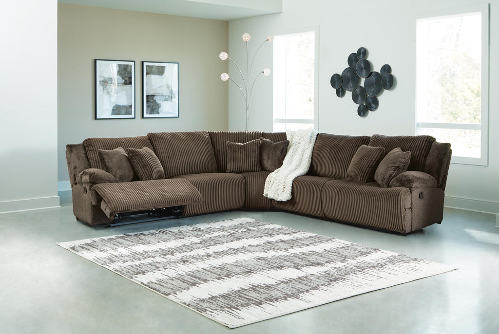 Top Tier 5-Piece Reclining Sectional