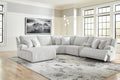 Top Tier 6-Piece Reclining Sectional with Chaise