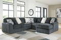 Midnight-Madness 5-Piece Sectional with Chaise