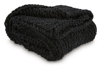 Chaddon Throw (Black/Gray)