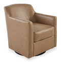 Bradney Swivel Accent Chair (Brown/Beige) 2
