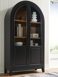 Dagandale Accent Cabinet (Black/Gray)