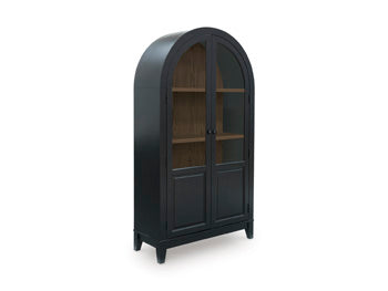 Dagandale Accent Cabinet (Black/Gray)