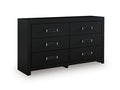 Maeling Dresser (Black/Gray)