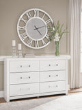 Maeling Dresser (White)