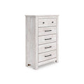 Makidern Chest of Drawers (White)