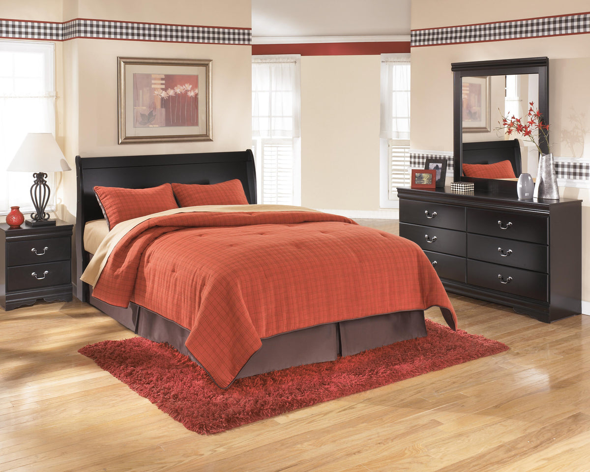 Huey Vineyard Sleigh Headboard