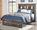 Drystan Bookcase Bed with 2 Storage Drawers