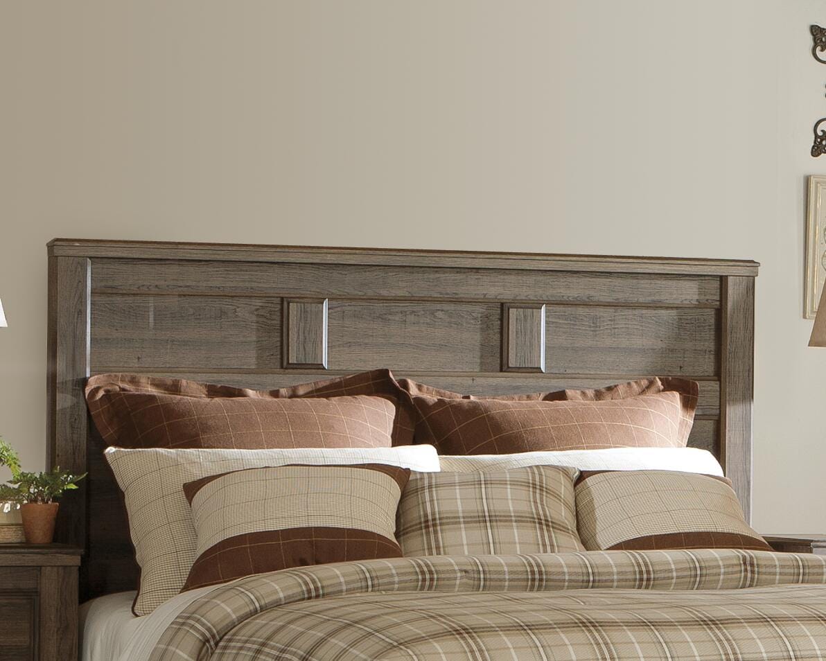 Juararo Panel Headboard (Brown/Beige)