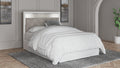 Altyra Upholstered Panel Headboard (White)