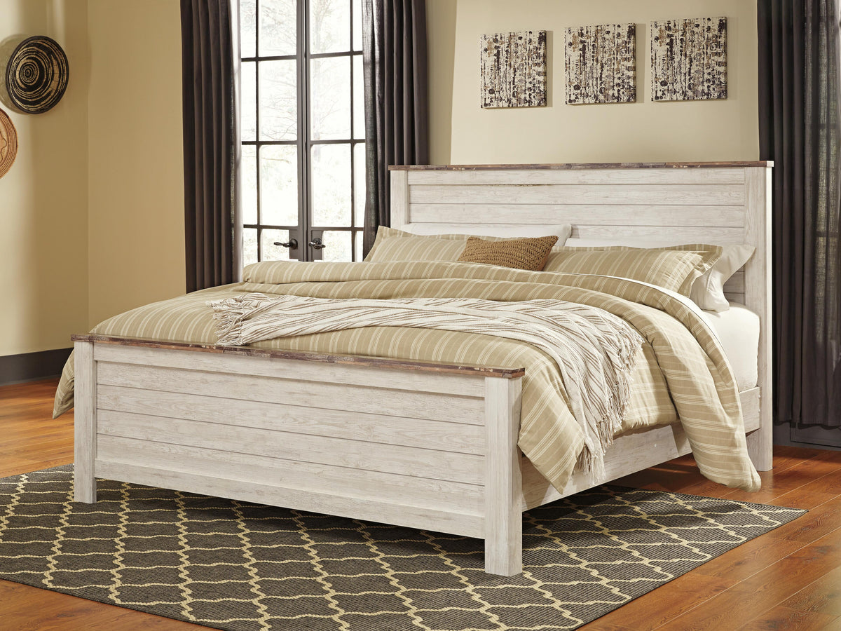 Willowton Panel Bed
