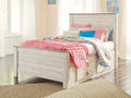 Willowton Panel Bed with 2 Storage Drawers