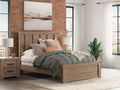 Oliandon Panel Bed